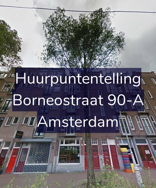Foto gevel Huurpuntentelling voor Borneostraat 90-A, Amsterdam