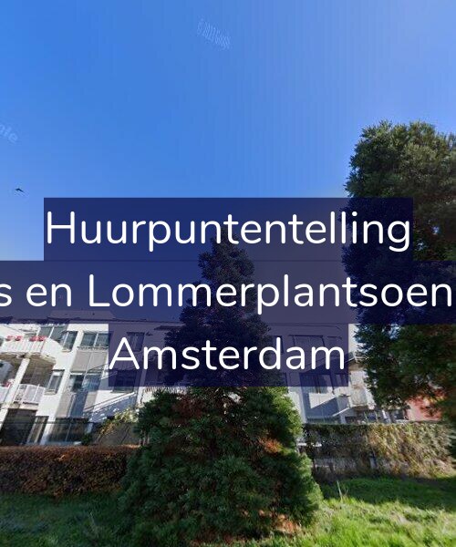 Foto gevel Huurpuntentelling voor Bos en Lommerplantsoen 42, Amsterdam
