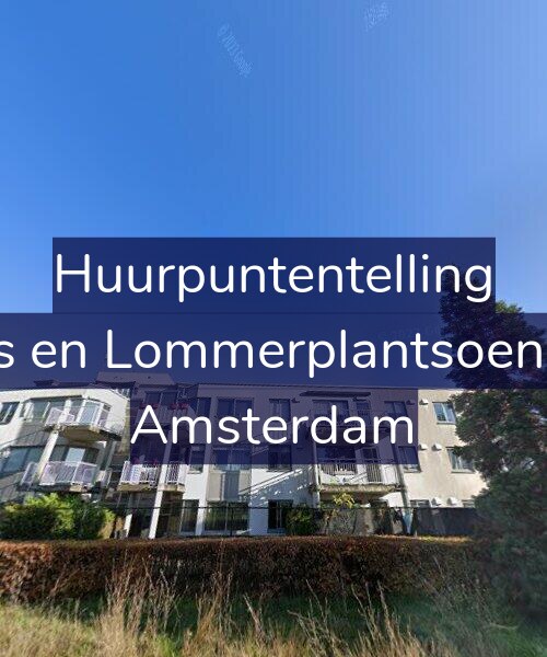 Foto gevel Huurpuntentelling voor Bos en Lommerplantsoen 16, Amsterdam