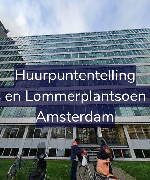 Foto gevel Huurpuntentelling voor Bos en Lommerplantsoen 5-K, Amsterdam