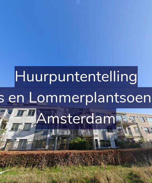 Foto gevel Huurpuntentelling voor Bos en Lommerplantsoen 18, Amsterdam