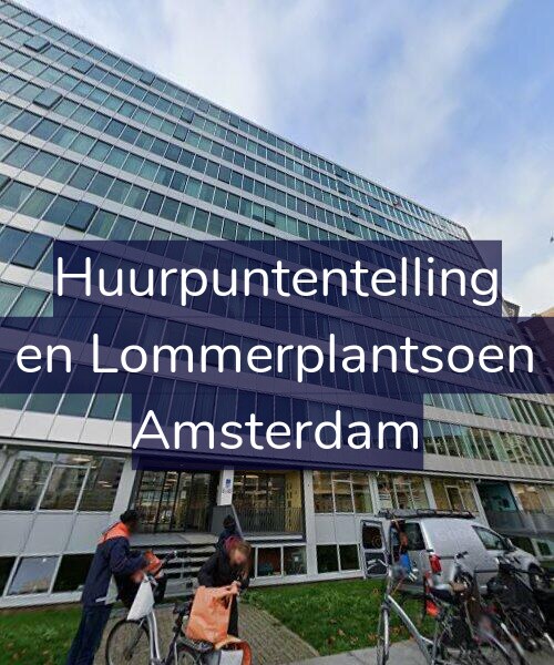 Foto gevel Huurpuntentelling voor Bos en Lommerplantsoen 7-N, Amsterdam