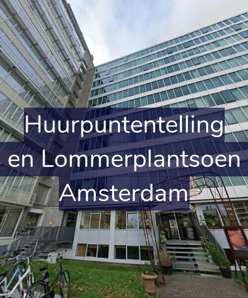Foto gevel Huurpuntentelling voor Bos en Lommerplantsoen 9-B, Amsterdam