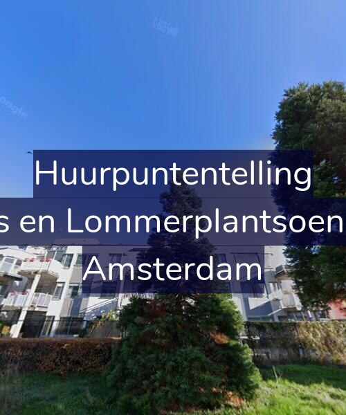 Foto gevel Huurpuntentelling voor Bos en Lommerplantsoen 40, Amsterdam
