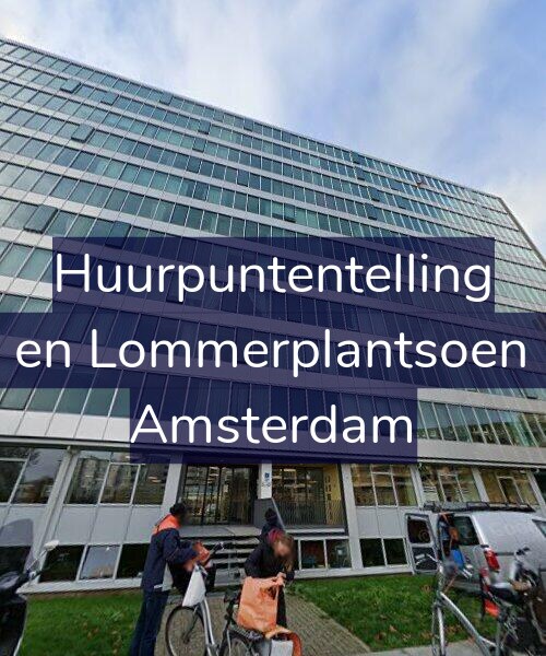 Foto gevel Huurpuntentelling voor Bos en Lommerplantsoen 5-N, Amsterdam