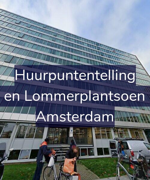 Foto gevel Huurpuntentelling voor Bos en Lommerplantsoen 9-N, Amsterdam