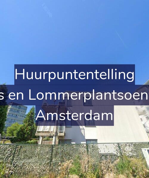 Foto gevel Huurpuntentelling voor Bos en Lommerplantsoen 52, Amsterdam