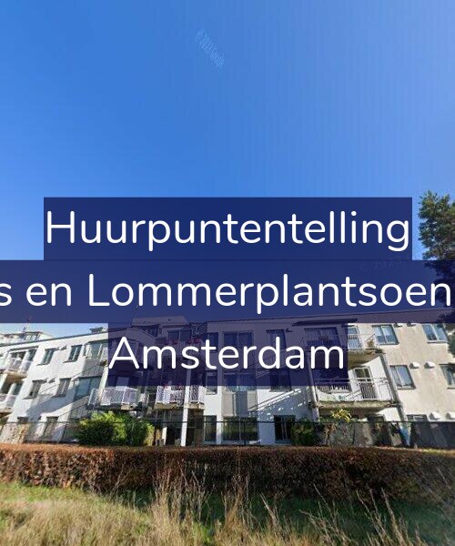 Foto gevel Huurpuntentelling voor Bos en Lommerplantsoen 20, Amsterdam