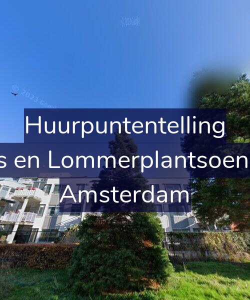 Foto gevel Huurpuntentelling voor Bos en Lommerplantsoen 14, Amsterdam