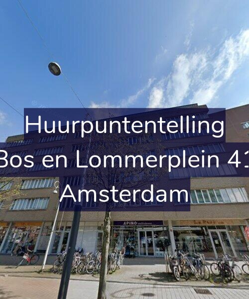Foto gevel Huurpuntentelling voor Bos en Lommerplein 41, Amsterdam