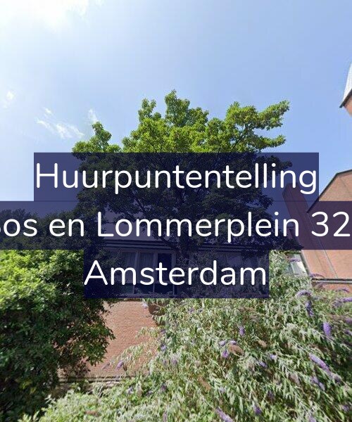Foto gevel Huurpuntentelling voor Bos en Lommerplein 325, Amsterdam