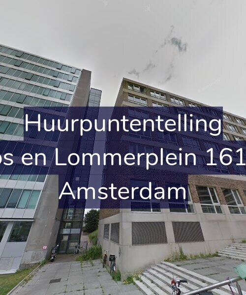 Foto gevel Huurpuntentelling voor Bos en Lommerplein 161-S, Amsterdam