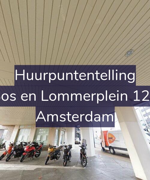 Foto gevel Huurpuntentelling voor Bos en Lommerplein 125, Amsterdam
