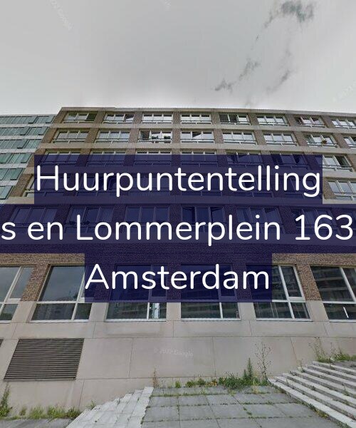Foto gevel Huurpuntentelling voor Bos en Lommerplein 163-M, Amsterdam