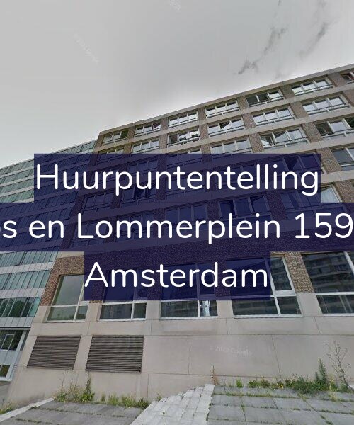 Foto gevel Huurpuntentelling voor Bos en Lommerplein 159-N, Amsterdam
