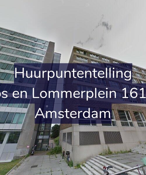 Foto gevel Huurpuntentelling voor Bos en Lommerplein 161-R, Amsterdam
