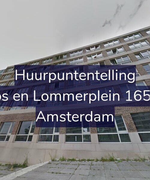 Foto gevel Huurpuntentelling voor Bos en Lommerplein 165-K, Amsterdam
