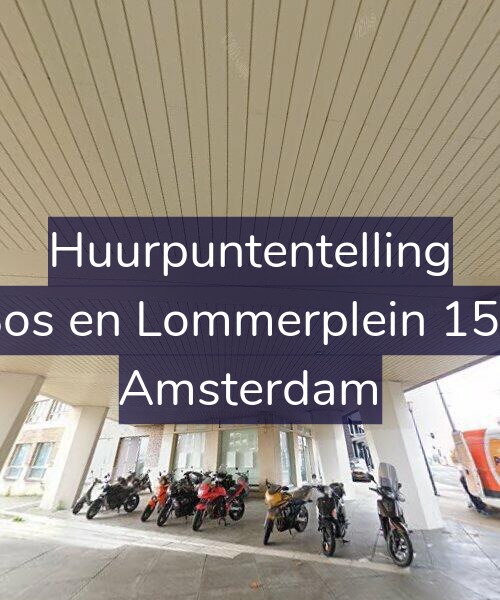 Foto gevel Huurpuntentelling voor Bos en Lommerplein 153, Amsterdam