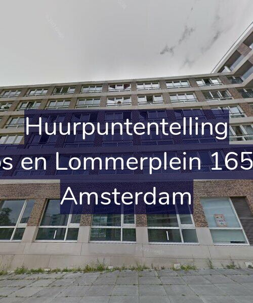 Foto gevel Huurpuntentelling voor Bos en Lommerplein 165-G, Amsterdam