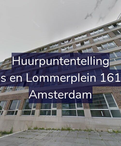 Foto gevel Huurpuntentelling voor Bos en Lommerplein 161-H, Amsterdam
