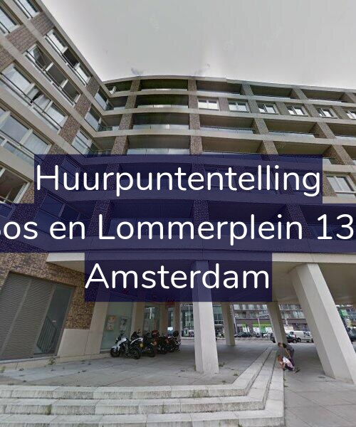Foto gevel Huurpuntentelling voor Bos en Lommerplein 131, Amsterdam