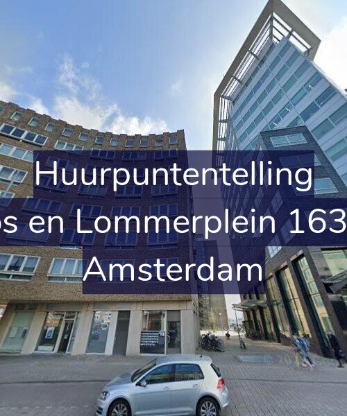 Foto gevel Huurpuntentelling voor Bos en Lommerplein 163-A, Amsterdam