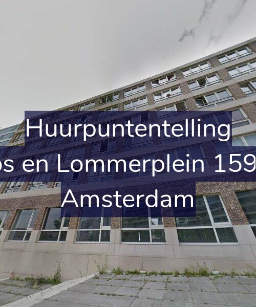 Foto gevel Huurpuntentelling voor Bos en Lommerplein 159-K, Amsterdam