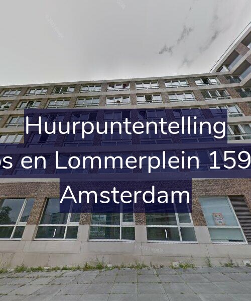 Foto gevel Huurpuntentelling voor Bos en Lommerplein 159-G, Amsterdam