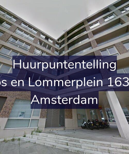 Foto gevel Huurpuntentelling voor Bos en Lommerplein 163-C, Amsterdam