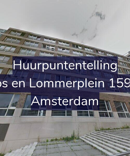 Foto gevel Huurpuntentelling voor Bos en Lommerplein 159-L, Amsterdam