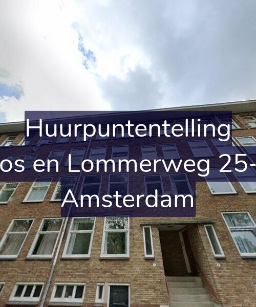 Foto gevel Huurpuntentelling voor Bos en Lommerweg 25-2, Amsterdam