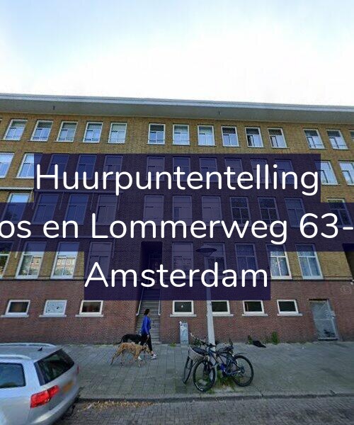 Foto gevel Huurpuntentelling voor Bos en Lommerweg 63-H, Amsterdam
