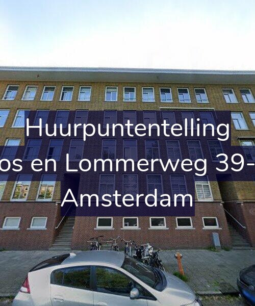 Foto gevel Huurpuntentelling voor Bos en Lommerweg 39-H, Amsterdam