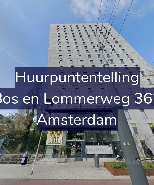 Foto gevel Huurpuntentelling voor Bos en Lommerweg 362, Amsterdam