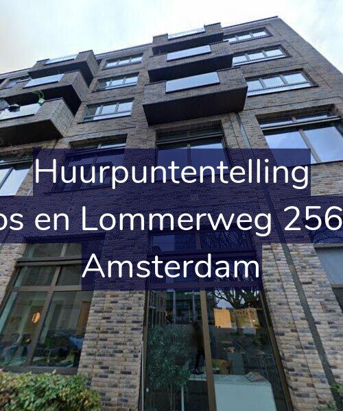 Foto gevel Huurpuntentelling voor Bos en Lommerweg 256-F, Amsterdam