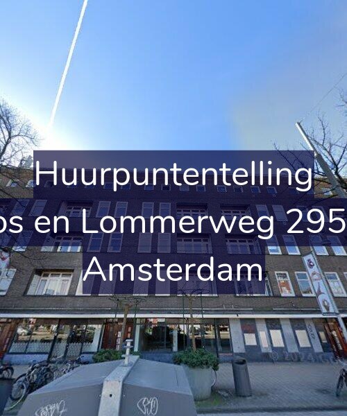 Foto gevel Huurpuntentelling voor Bos en Lommerweg 295-1, Amsterdam