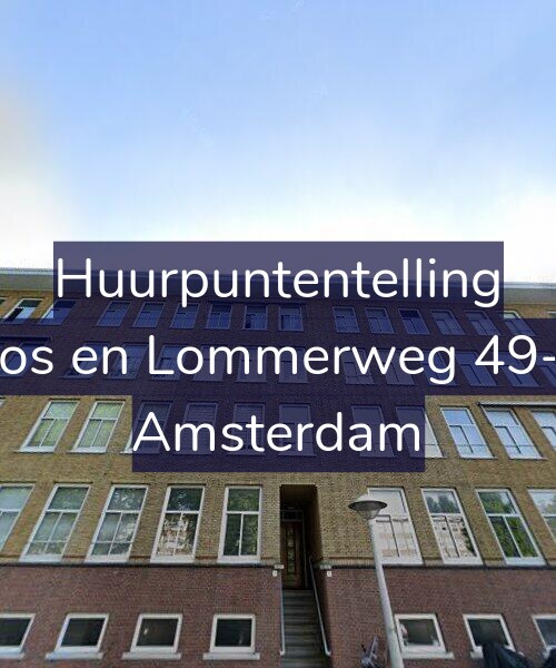 Foto gevel Huurpuntentelling voor Bos en Lommerweg 49-3, Amsterdam