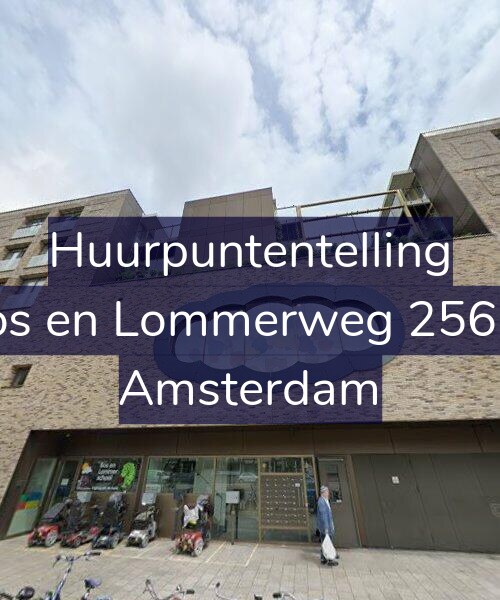Foto gevel Huurpuntentelling voor Bos en Lommerweg 256-A, Amsterdam