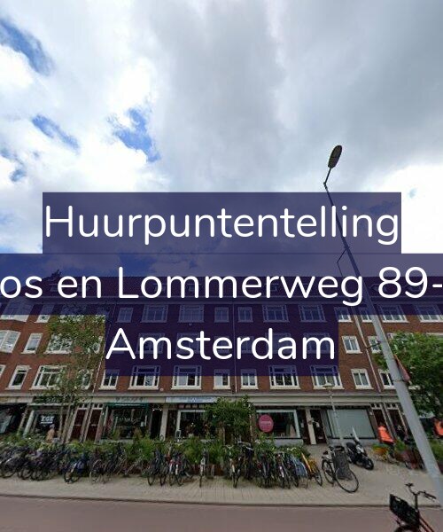 Foto gevel Huurpuntentelling voor Bos en Lommerweg 89-1, Amsterdam