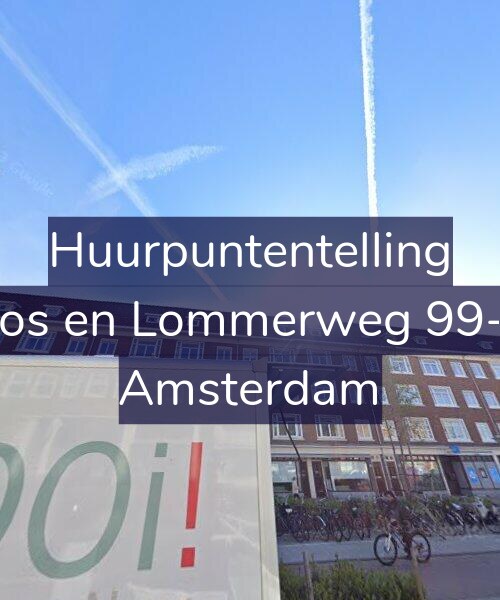 Foto gevel Huurpuntentelling voor Bos en Lommerweg 99-4, Amsterdam