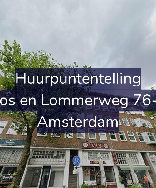 Foto gevel Huurpuntentelling voor Bos en Lommerweg 76-2, Amsterdam