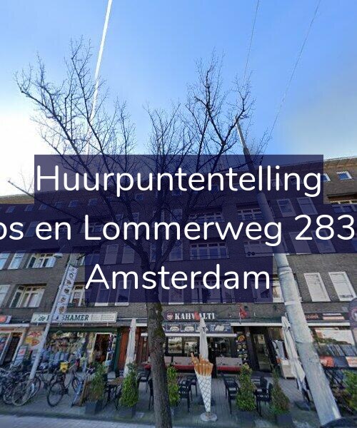 Foto gevel Huurpuntentelling voor Bos en Lommerweg 283-2, Amsterdam