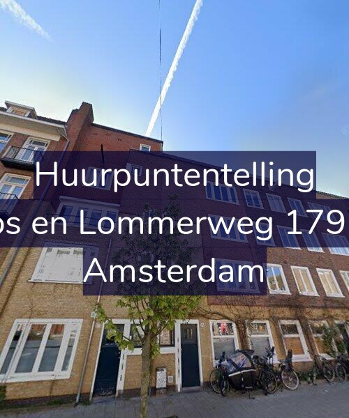 Foto gevel Huurpuntentelling voor Bos en Lommerweg 179-H, Amsterdam
