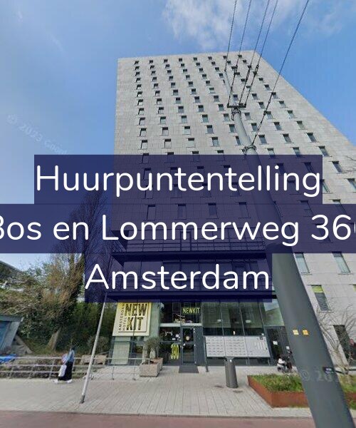 Foto gevel Huurpuntentelling voor Bos en Lommerweg 366, Amsterdam