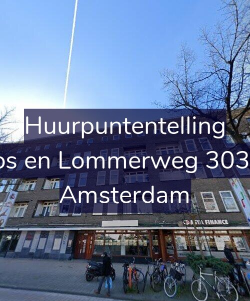 Foto gevel Huurpuntentelling voor Bos en Lommerweg 303-2, Amsterdam