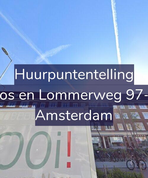Foto gevel Huurpuntentelling voor Bos en Lommerweg 97-1, Amsterdam