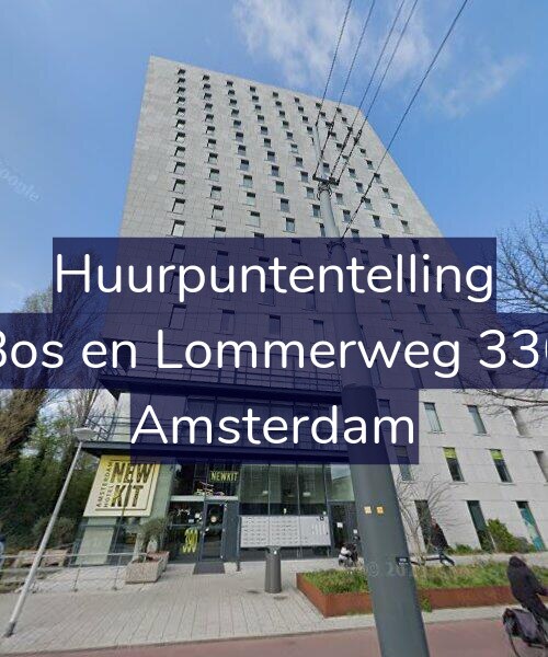 Foto gevel Huurpuntentelling voor Bos en Lommerweg 330, Amsterdam