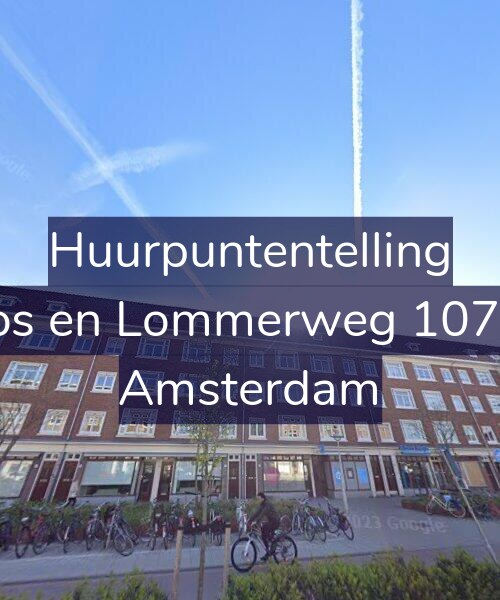 Foto gevel Huurpuntentelling voor Bos en Lommerweg 107-3, Amsterdam