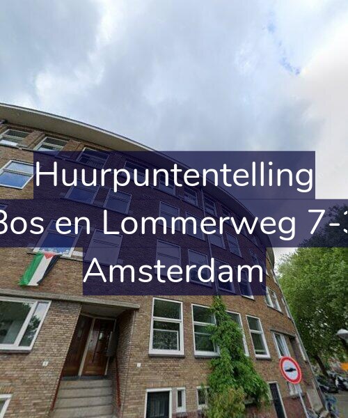 Foto gevel Huurpuntentelling voor Bos en Lommerweg 7-3, Amsterdam