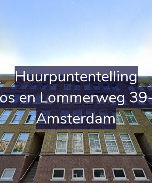 Foto gevel Huurpuntentelling voor Bos en Lommerweg 39-2, Amsterdam